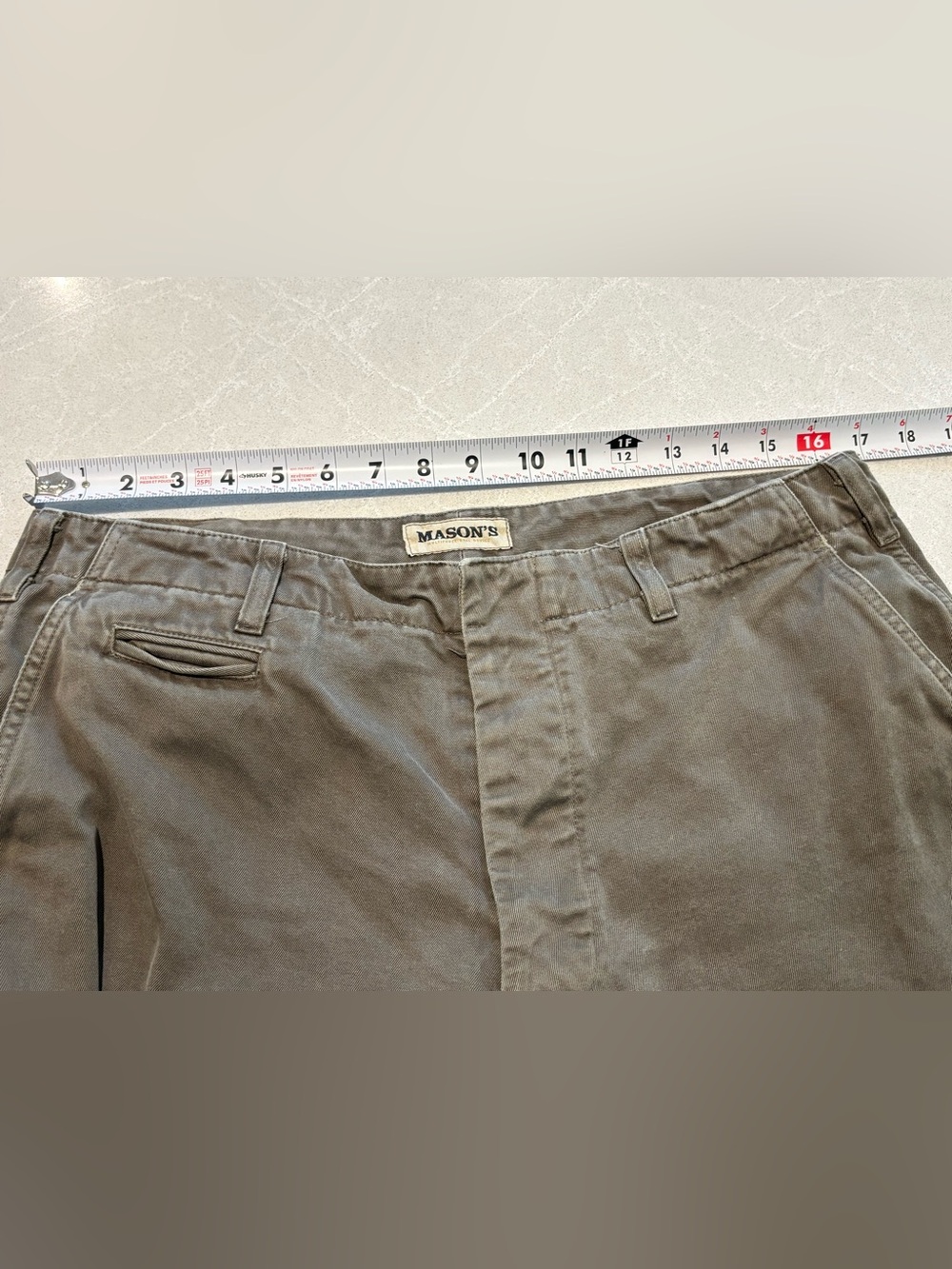 Mason Men's Olive Chino Pants size 40